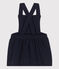 Babies' Sleeveless Patterned Quilted Tube Knit Dress SMOKING blue