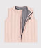 Babies' Unisex Quilted Tube Knit Bodywarmer SALINE pink