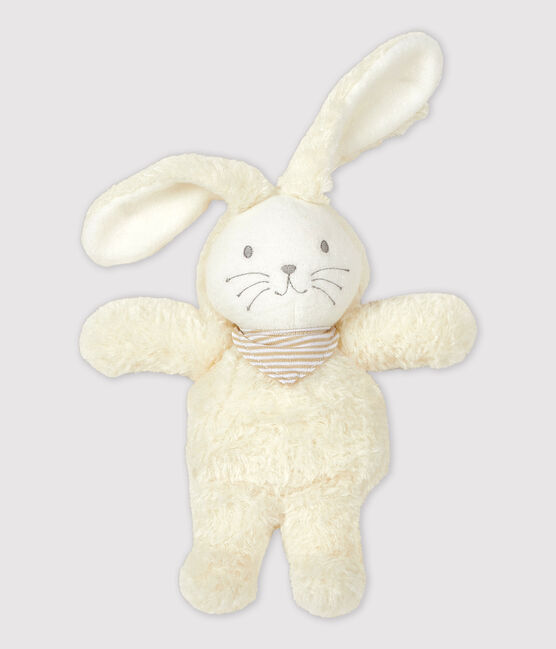 Musical bunny comforter: the ideal newborn gift! MARSHMALLOW white