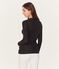 Women's Short-Sleeved V-Neck T-Shirt NOIR black