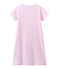 Chemise de nuit fille rayée milleraies BABYLONE pink/ECUME white