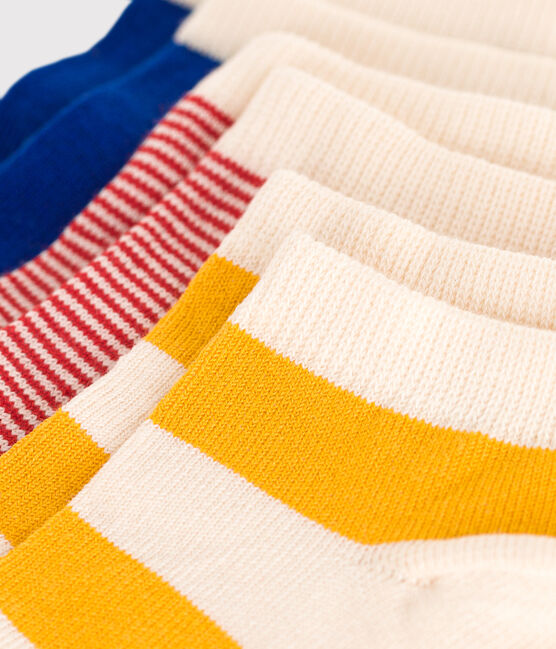 Children's Stripy Cotton Socks - 3-Pack variante 1