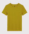 Women's Sea Island cotton T-shirt BAMBOO green