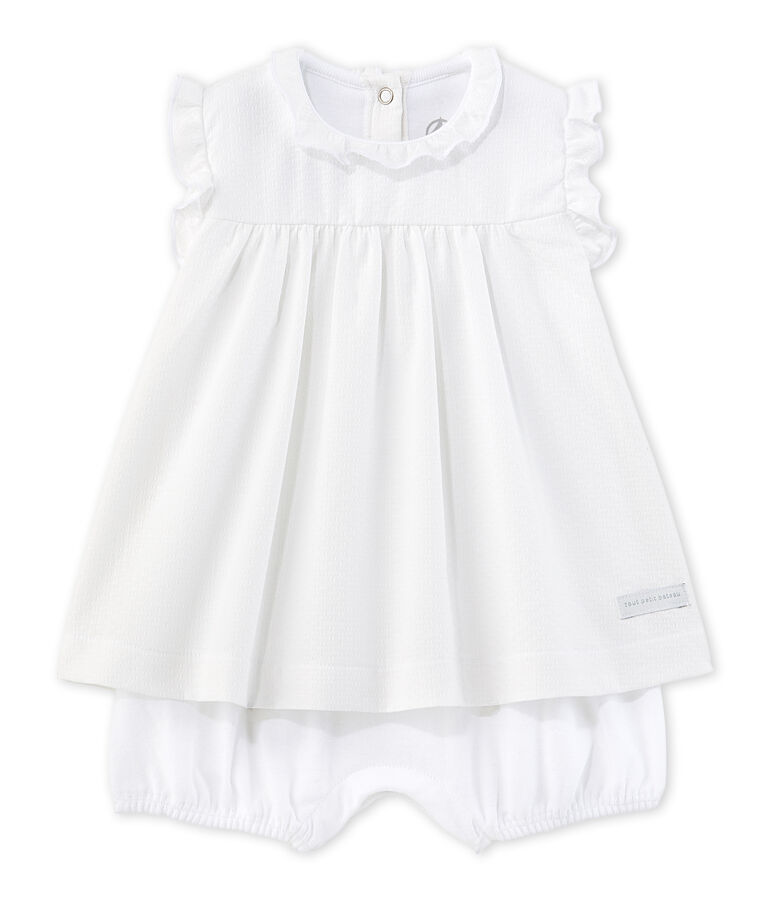Robe body b&eacute;b&eacute; fille white