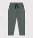 Boys' quilted tube knit trousers