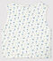 Babies' Quilted Organic Cotton Gilet MARSHMALLOW+BLEU white
