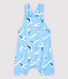 Baby Boys' Fancy Serge Dungaree Shorts