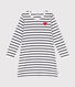 Children's stripy cotton nightdress