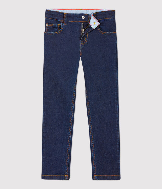 Boys' Slim-Fit Denim Trousers blue