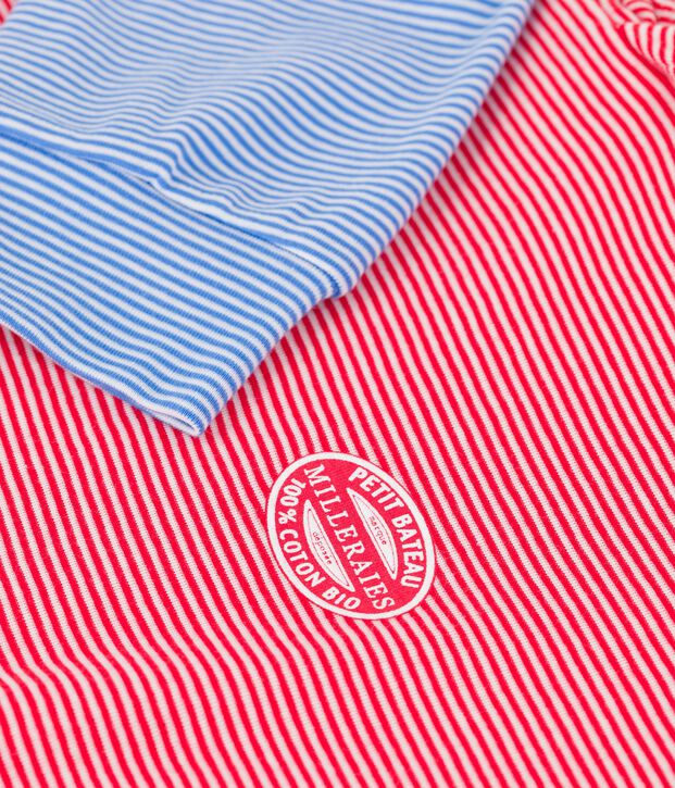 Women's Organic Cotton Hoodie red/white