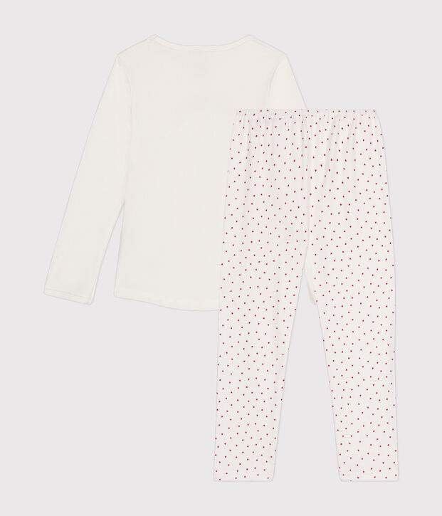 Children's Cotton Pyjamas white/multicolor