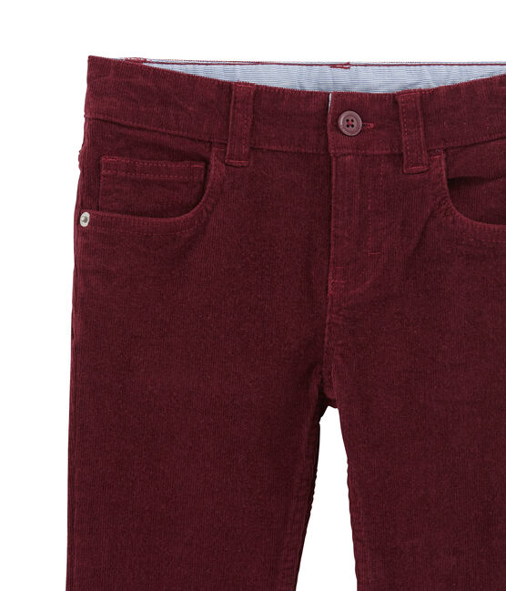 Boy's corduroy trousers OGRE purple