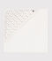 Cotton bath square MARSHMALLOW white/MULTICO white