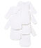 Set of 5 mixed baby's long sleeved bodies variante 1