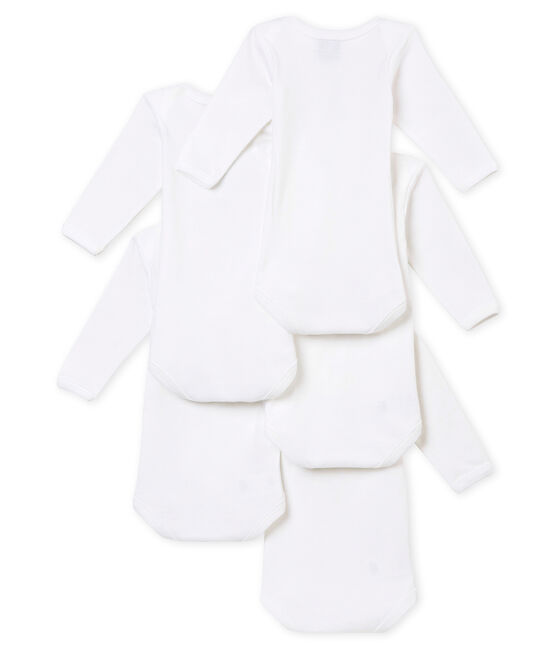 Set of 5 mixed baby's long sleeved bodies variante 1