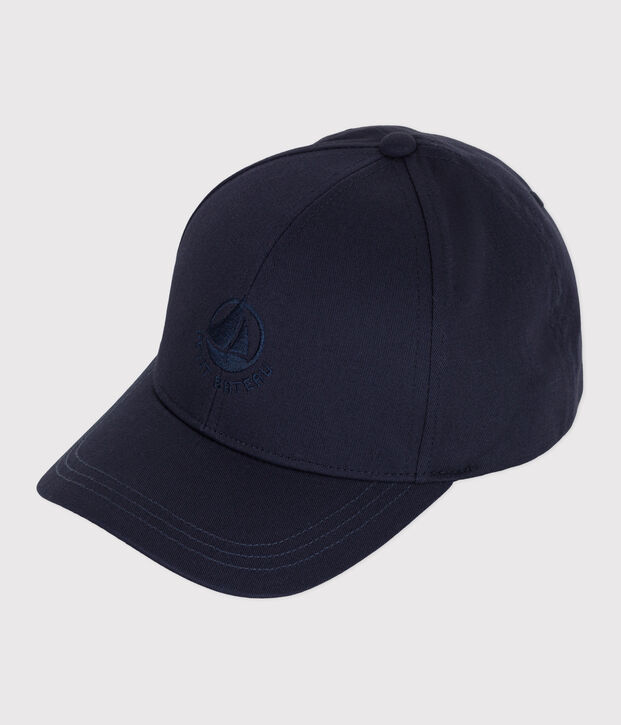 Plain blue children's cap SMOKING