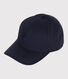 Plain blue children's cap