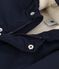 Babies' plain mid-length parka SMOKING blue