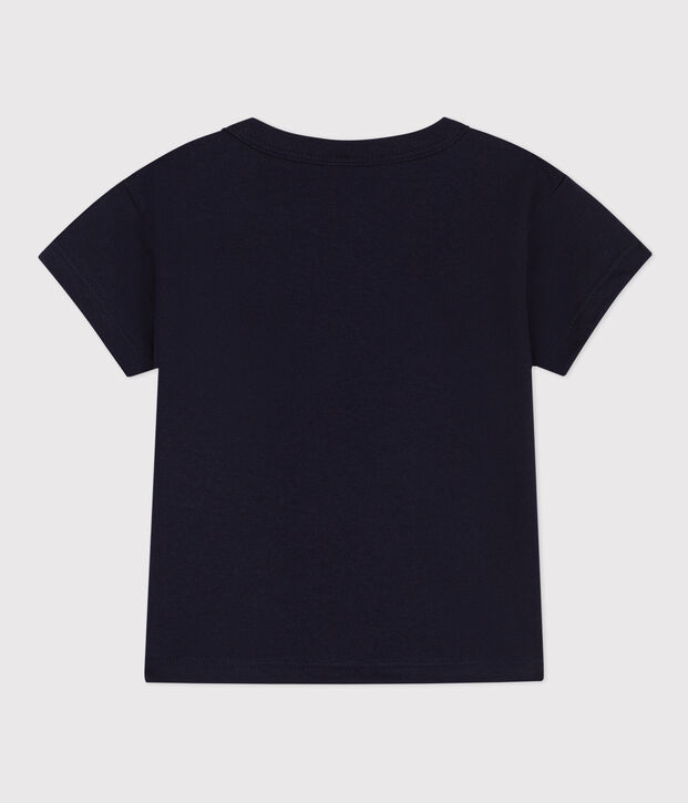 Babies' Short-Sleeved Jersey T-Shirt With Motif SMOKING