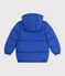 Children's plain puffer jacket blue