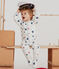 Baby Boys' Tube Knit Sleepsuit MARSHMALLOW white/MULTICO white