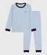 Children's stripy cotton pyjamas