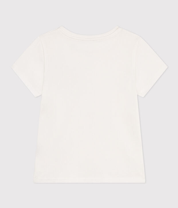 Girls' Lightweight Jersey T-Shirt white
