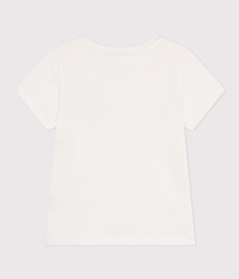 Girls' Lightweight Jersey T-Shirt white