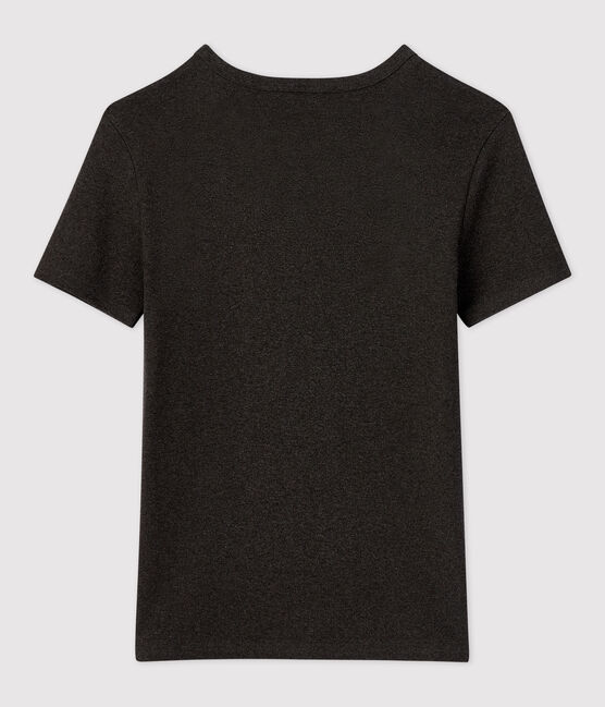 Women's Iconic Organic Cotton V-Neck T-Shirt CITY CHINE grey