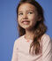 Girls' Snugfit Starry Cotton Pyjamas MINOIS pink/PEACHY pink/ARGENT