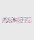 Children's hairband in floral-print poplin