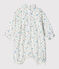 Baby Girls' Easy-Care Jumpsuit MARSHMALLOW white/MULTICO white