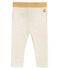 Baby girls' glittery leggings MARSHMALLOW white/COPPER pink