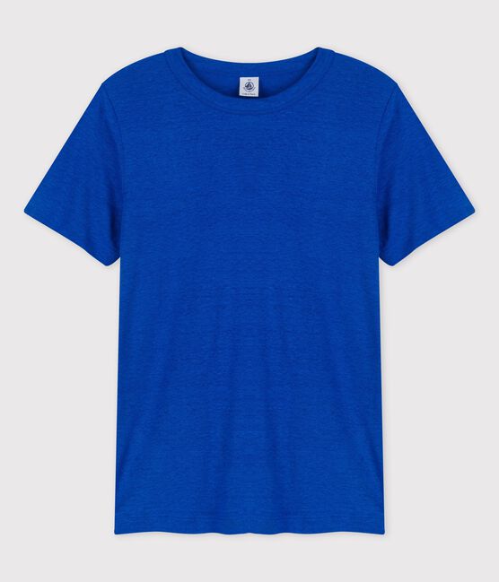 Women's Iconic Linen T-Shirt DELFT blue