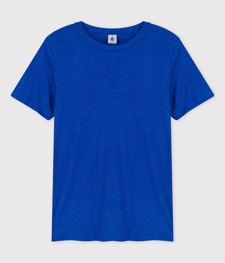 Women's Iconic Linen T-Shirt blue