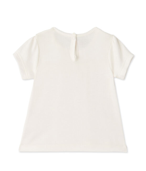Baby girls' tee MARSHMALLOW white