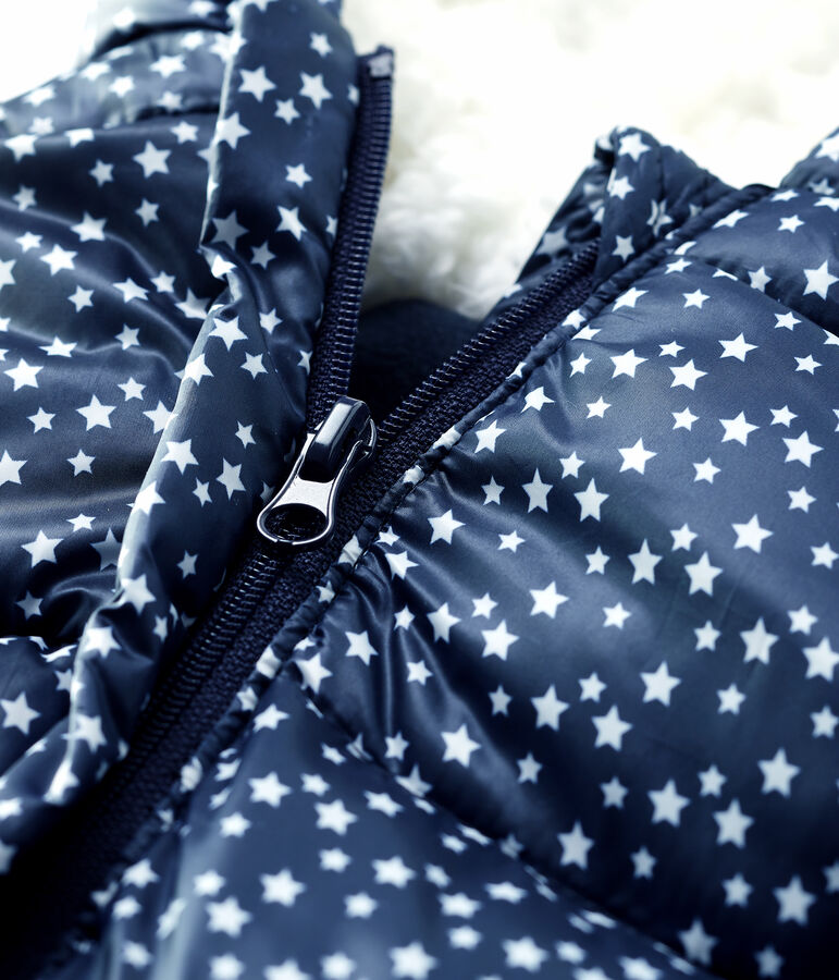 Baby's unisex snowsuit SMOKING blue/MARSHMALLOW white