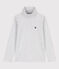 Children's Unisex Cotton Polo Neck POUSSIERE CHINE grey