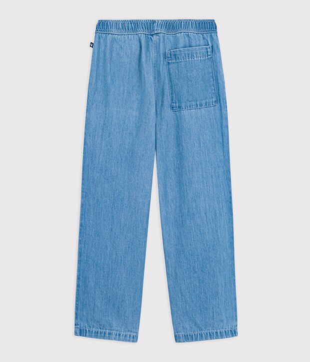 Children's denim trousers blue