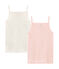 Girls' strap vest - Set of 2 variante 1