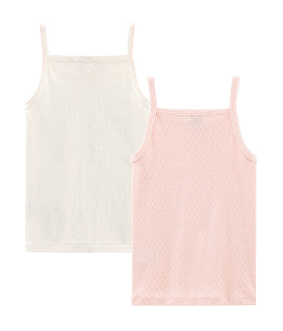 Girls' strap vest - Set of 2 variante 1
