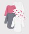 Babies' Rib Knit Bodysuits - 5-Pack variante 1