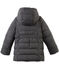 Girls' anorak in water-resistant flannel SUBWAY CHINE grey