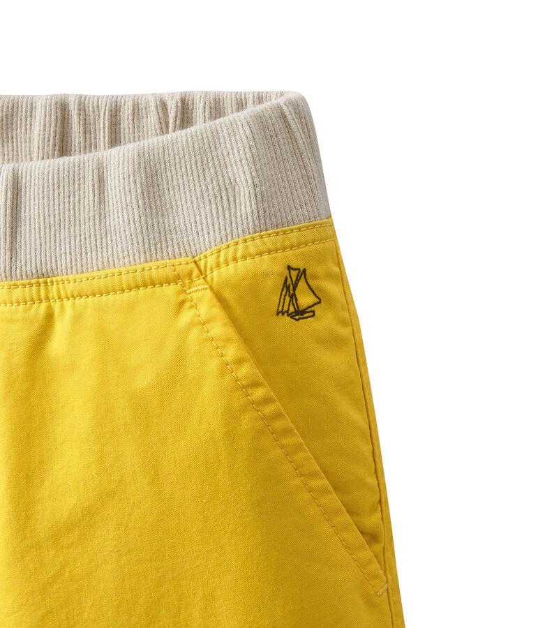 Boy's shorts Ble yellow