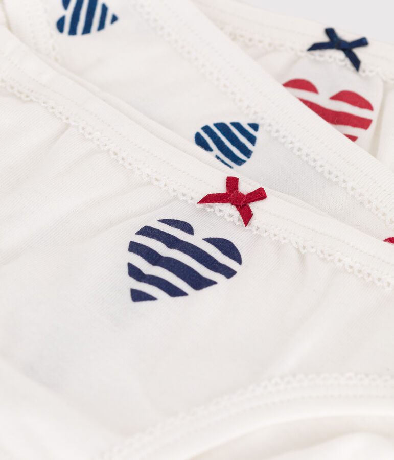 Children's heart-print cotton pants - 3-Pack variante 1