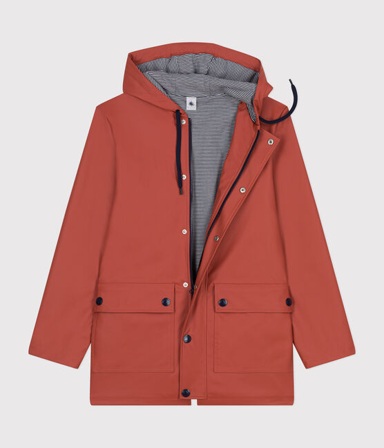 Unisex Iconic Raincoat FAMEUX brown