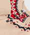 Babies' Wool/Cotton Knit Cardigan TRENCH /MULTICO