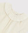 Girls' Organic Cotton Gauze Blouse MARSHMALLOW white