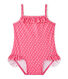 Baby girl's polka dot swimsuit