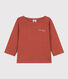 Babies' Long-Sleeved Cotton T-Shirt